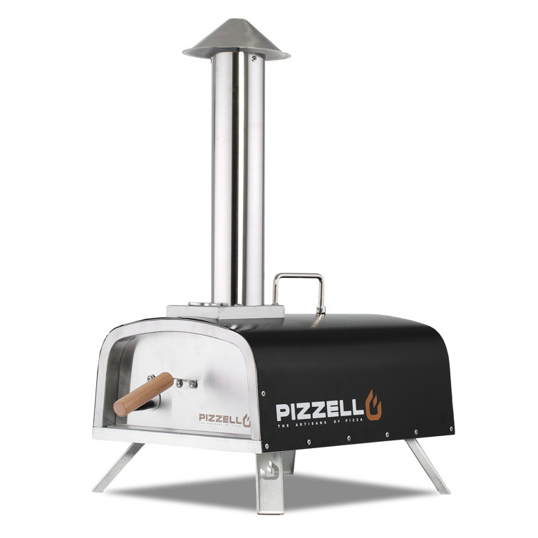 PIZZELLO Outdoor Stainless Steel Pizza Oven With 12" Pizza Stone,Pizza